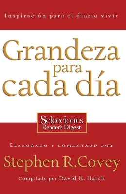 Book cover for Grandeza para cada día