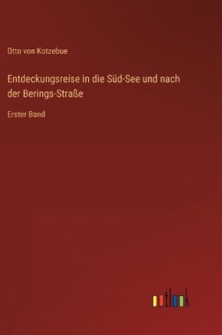 Cover of Entdeckungsreise in die Süd-See und nach der Berings-Straße