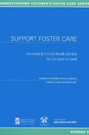 Cover of Support Foster Care