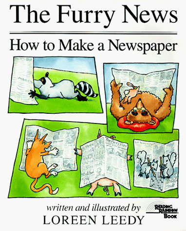 Book cover for Furry News, the