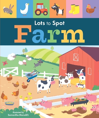 Book cover for Lots to Spot: Farm