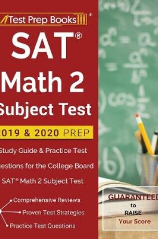Cover of SAT Math 2 Subject Test 2019 & 2020 Prep