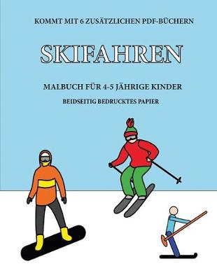 Cover of Malbuch für 4-5 jährige Kinder (Skifahren)