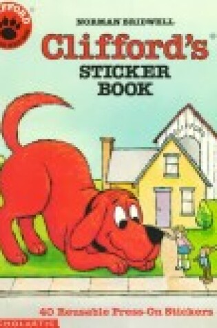 Cover of Clifford's Sticker Book