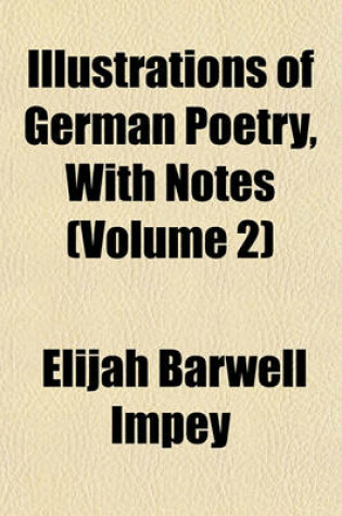 Cover of German Poetry, with Notes Volume 2