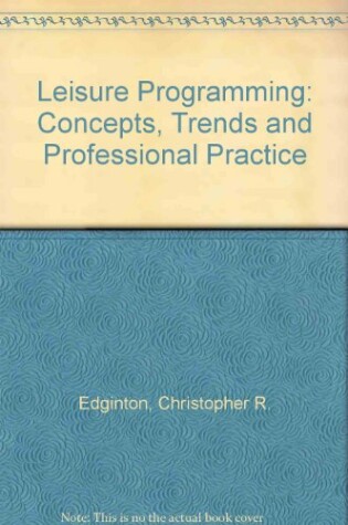 Cover of Leisure Programming