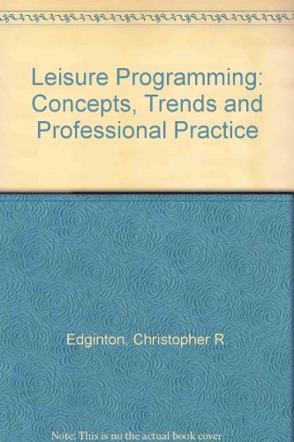 Book cover for Leisure Programming