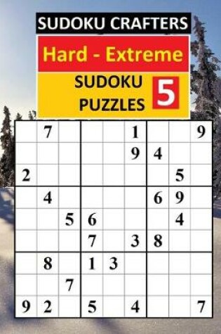 Cover of Hard - Extreme SUDOKU PUZZLES 5