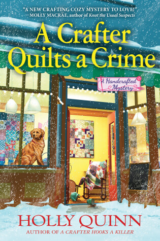 Cover of A Crafter Quilts a Crime