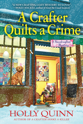 Cover of A Crafter Quilts a Crime