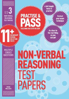 Book cover for Practise & Pass 11+ Level Three: Non-verbal Reasoning Practice Test Papers