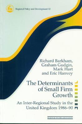 Book cover for The Determinants of Small Firm Growth