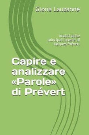 Cover of Capire e analizzare Parole di Prevert
