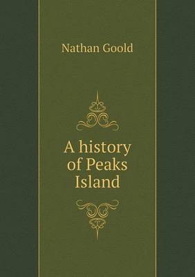 Book cover for A history of Peaks Island