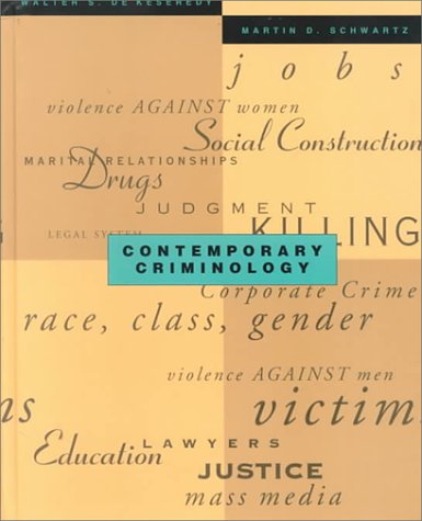 Book cover for Contemporary Criminology