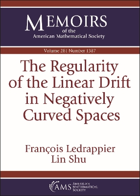 Cover of The Regularity of the Linear Drift in Negatively Curved Spaces