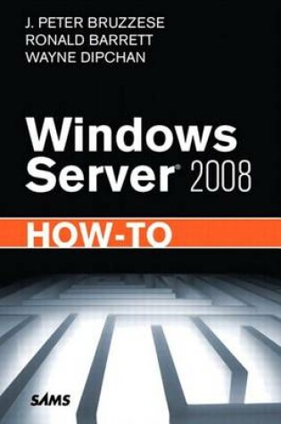 Cover of Windows Server 2008 How-To