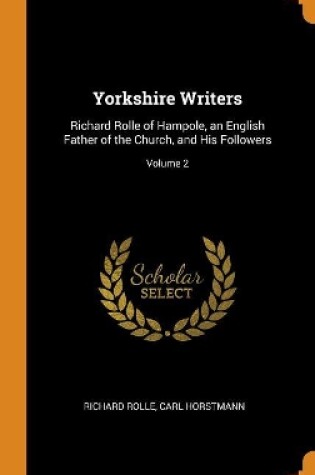 Cover of Yorkshire Writers