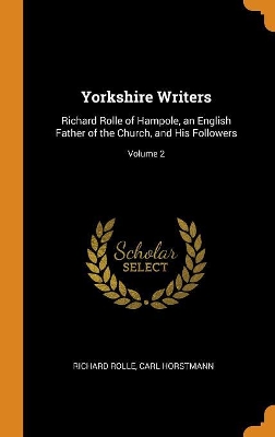 Book cover for Yorkshire Writers