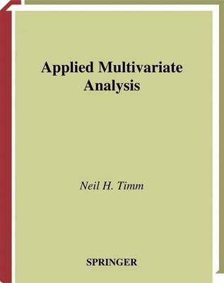 Cover of Applied Multivariate Analysis