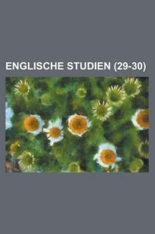 Cover of Englische Studien (29-30)