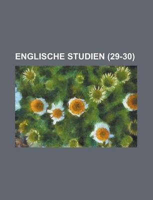 Book cover for Englische Studien (29-30)