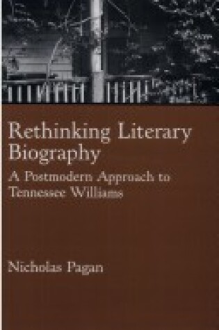 Cover of Rethinking Literary Biography