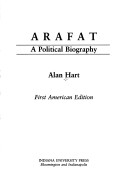 Book cover for Arafat, a Political Biography