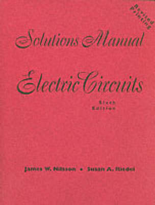 Book cover for Electric Circuits Solutions Manual