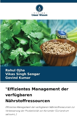 Book cover for "Effizientes Management der verfügbaren Nährstoffressourcen