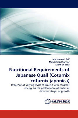 Book cover for Nutritional Requirements of Japanese Quail (Coturnix Coturnix Japonica)