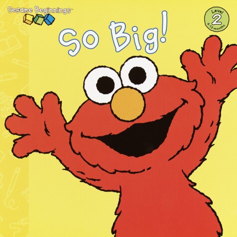 Book cover for So Big! (Sesame Street)