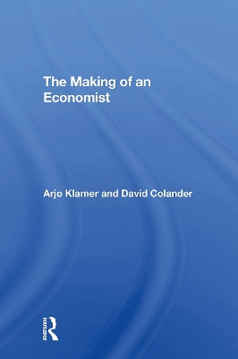 Book cover for The Making Of An Economist