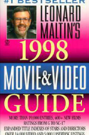 Cover of Leonard Maltin's Movie and Video Guide 1998