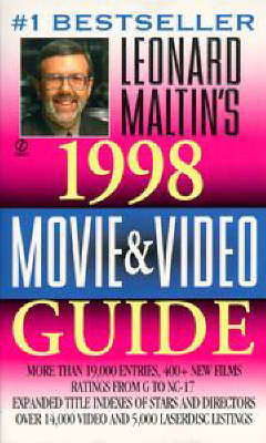 Book cover for Leonard Maltin's Movie and Video Guide 1998