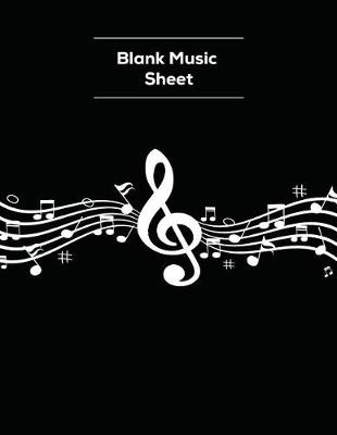 Book cover for Blank Music Sheet