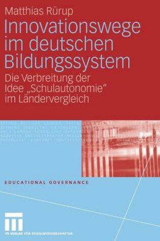 Cover of Innovationswege Im Deutschen Bildungssystem