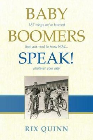 Cover of Baby Boomers Speak!