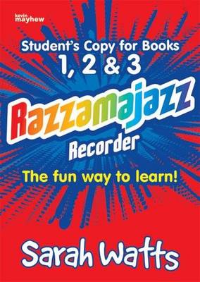 Book cover for Razzamajazz Recorder - Student Books 1, 2 & 3