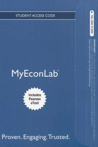 Cover of NEW MyEconLab with Pearson eText -- Access Card -- for Principles of Microeconomics