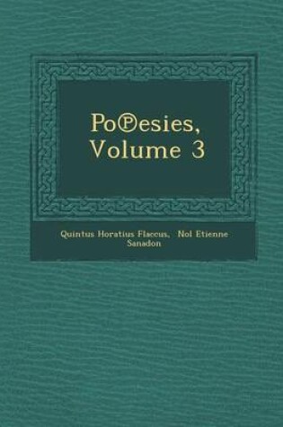 Cover of Po Esies, Volume 3