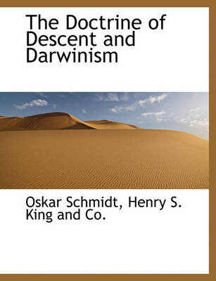 Book cover for The Doctrine of Descent and Darwinism