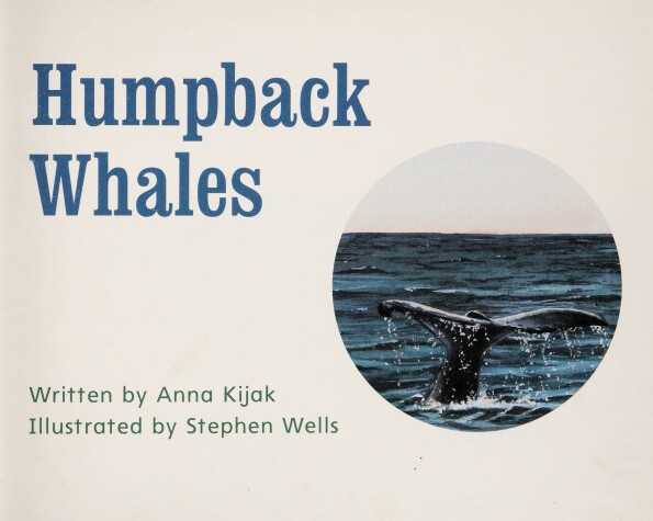 Book cover for Ready Readers, Stage 2, Book 36, Humpback Whales, Single Copy