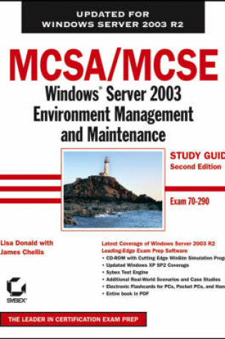 Cover of MCSA/MCSE Windows Server 2003 Environment Management and Maintenance