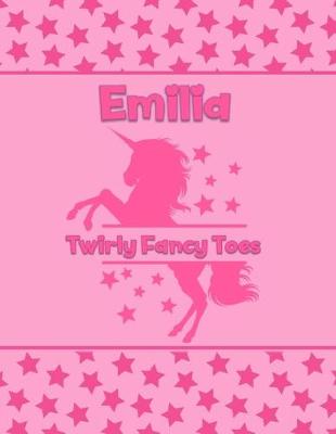 Book cover for Emilia Twirly Fancy Toes
