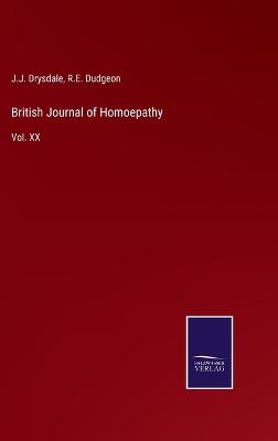 Book cover for British Journal of Homoepathy