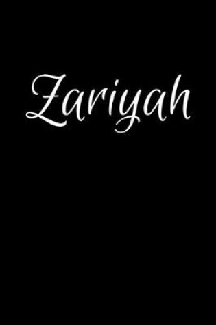 Cover of Zariyah