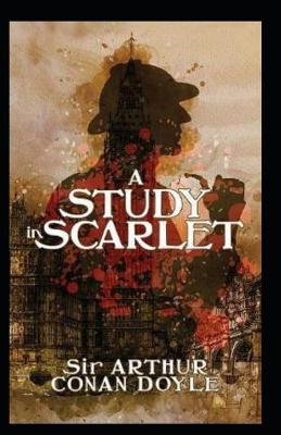 Book cover for A Study in Scarlet Illustrated