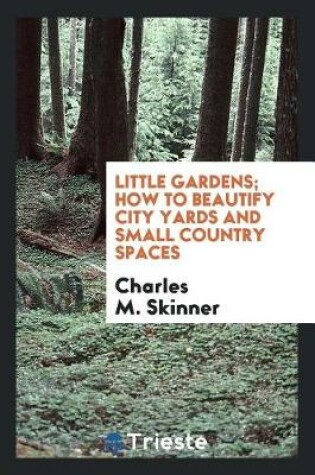 Cover of Little Gardens; How to Beautify City Yards and Small Country Spaces