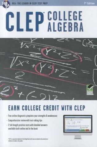 Cover of CLEP College Algebra